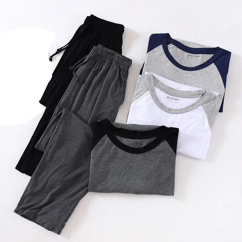 Man Two Pieces Short Pajamas Sets Manufacturer In Bangladesh