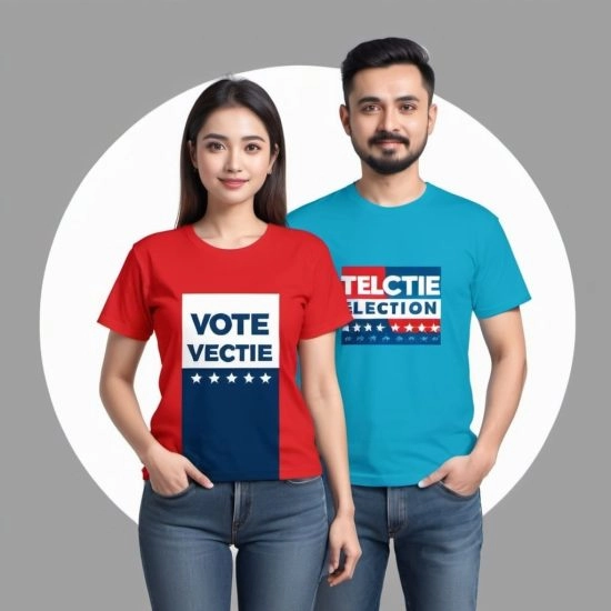 Election Campaign T-shirts Manufacturer In Asia