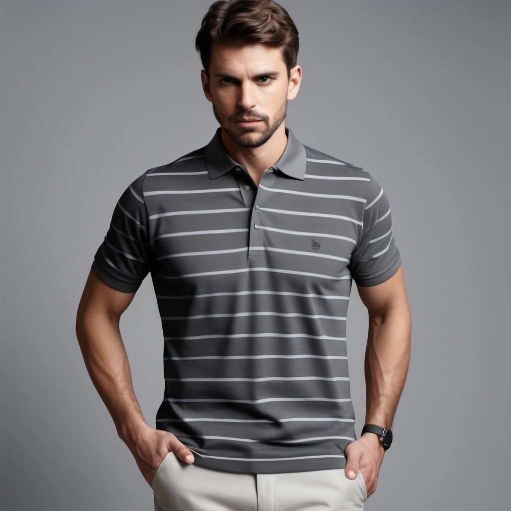 SiATEX - Leading Pique Engineered Stripe Polo Manufacturers Leading Pique Engineered Stripe Polo Manufacturers