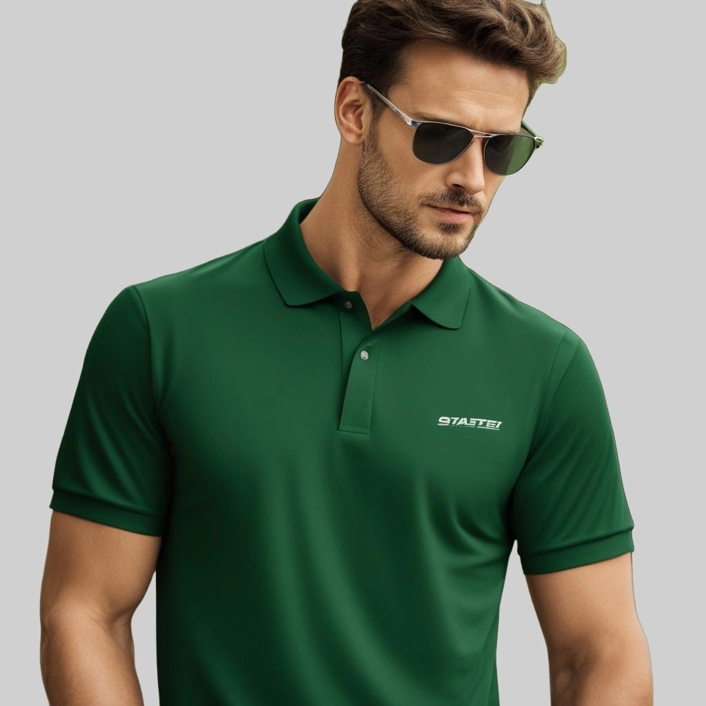 Sustainable & Organic Polo Shirts with Logo Printing for Europe